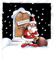 F�r ein Weihnachtsmailing der Steuerberatungskanzlei Dr. D�singer (Direkt Mailing) wurde diese Illustration verwendet.