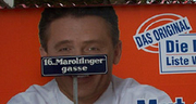 Plakat: Plakatregeln - auf verdeckte Plakatstellen Rücksicht nehmen