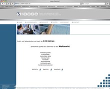 Haase - Internetauftritt, Webagentur Graz,  Content Management System, Werbeagentur Graz, CMS