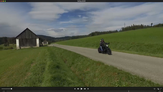 prefessionelle Filmaufnahmen fr Imagefilm, Drohnenaufnahme, harley, v-rod, tourismus